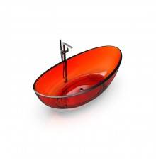 Knief Oval Shape Ванна отдельностоящая 180х93x56см., из полимерного материала, цвет: Jaspis # 070. 70001070