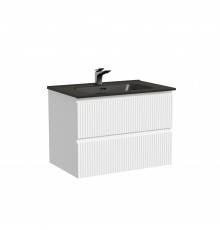 Тумба с раковиной Sancos Snob R 70, bianco, раковина CN7007MB