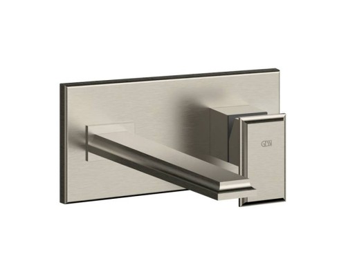 Gessi Eleganza Встраиваемый однорычажный смеситель для раковины, без донного клапана, с изливом, внешние части, цвет: Finox. 46088#149