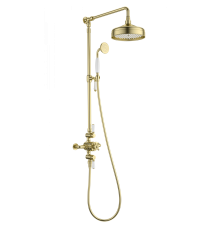 Душевая стойка Wonzon   Woghand WW-B3041-BG, брашированное золото