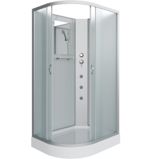 Душевая кабина Niagara Classic NG-3312-14RBKG 120х80 см, без крыши, с гидромассажем