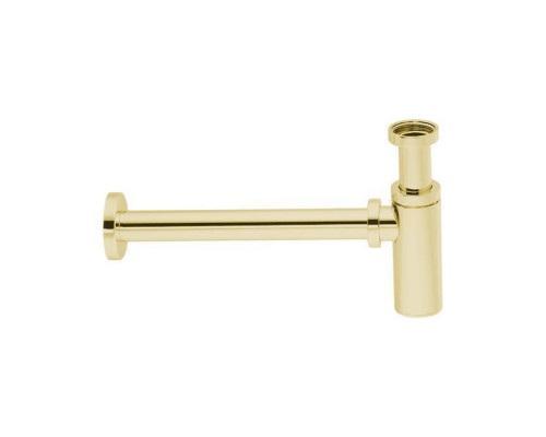 Gattoni Accessori Сифон под донный клапан 1/1,4 - цилиндрический, для раковины, цвет: золото. 0160/00D0 Gattoni Accessori Сифон под донный клапан 1/1,4 - цилиндрический, для раковины, цвет: золото. 0160/00D0
