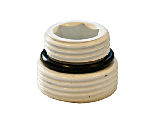 Ниппель Schlosser 1/2 х 3/4, белый 603000003.06