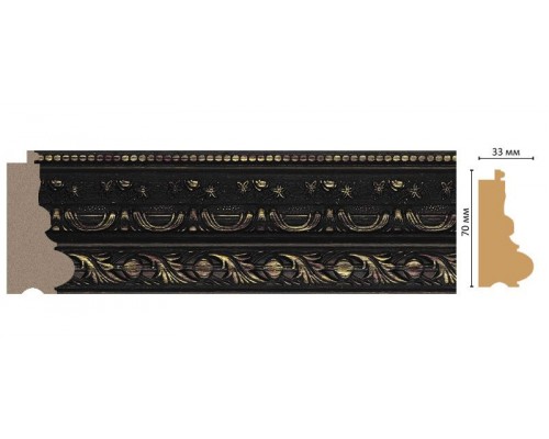 Багет DECOMASTER 577-966 (70*33*2900мм) Багет DECOMASTER 577-966 (70*33*2900мм)