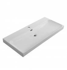 Мебельная раковина BelBagno Marino-Cer 100 глянцевая белая