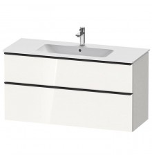Duravit D-Neo Тумбочка подвесная 121х46.2x62.5см., раковина, 1 ящик цвет: белый высокоглянцевый. 2336120000,  DE436402222