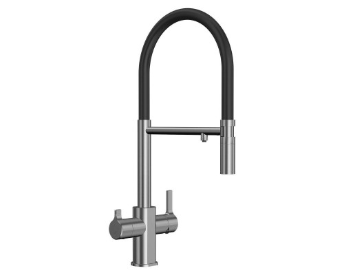 Смеситель для кухни Elghansa Kitchen Pure Water 56F5511-Steel steel Смеситель для кухни Elghansa Kitchen Pure Water 56F5511-Steel steel