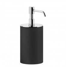 Gessi Rilievo Дозатор для жидкого мыла, настольный, цвет: черный/хром. 59538#031