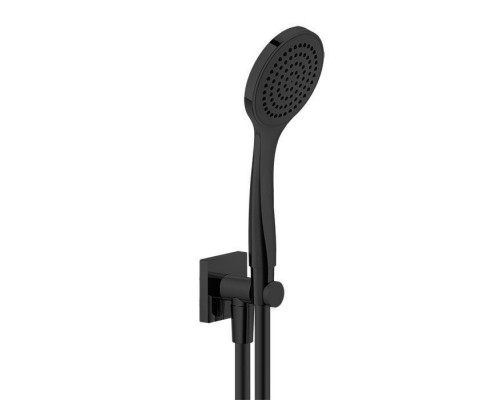 Gessi Emporio shower Душевой гарнитур, состоящий из вывода воды, держателя, шланга 1,5м и лейки, цвет: Black XL. 47323#299 Gessi Emporio shower Душевой гарнитур, состоящий из вывода воды, держателя, шланга 1,5м и лейки, цвет: Black XL. 47323#299