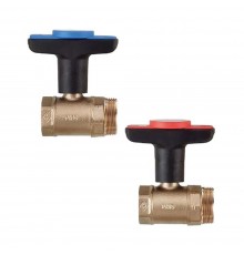 Присоединительный комплект Heimeier №1, с шаровыми кранами Globo H, DN20 9339-01.800