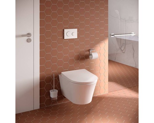 Toto GP Унитаз 54х38х33.5см., подвесной, безободковый, CeFiONtect, с сиденьем, SoftClose, петли из нерж. стали, цвет: белый. CW553Y, TC524EU Toto GP Унитаз 54х38х33.5см., подвесной, безободковый, CeFiONtect, с сиденьем, SoftClose, петли из нерж. стали, цвет: белый. CW553Y, TC524EU