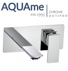 Смеситель для раковины AQUAme Savona полированный хром AQM6815CR