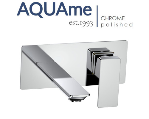 Смеситель для раковины AQUAme Savona полированный хром AQM6815CR