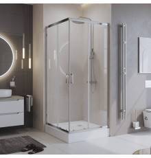 Душевой уголок BelBagno Uno -195 A 2 90 C Cr стекло прозрачное
