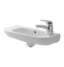 Duravit D-Code Раковина подвесная, 50х22см., с 1 отв., Dx, цвет: белый. 07065000082