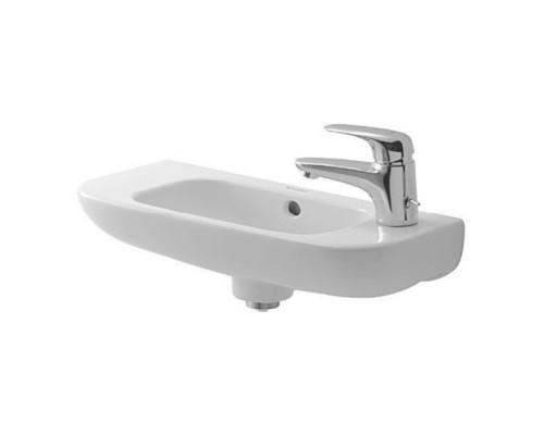 Duravit D-Code Раковина подвесная, 50х22см., с 1 отв., Dx, цвет: белый. 07065000082 Duravit D-Code Раковина подвесная, 50х22см., с 1 отв., Dx, цвет: белый. 07065000082
