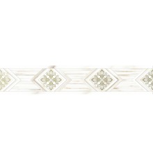 Бордюр Global Tile Calacatta Gold 10200000102 глянцевый 40x7,5