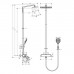 Hansgrohe Raindance Select Showerpipe 360 Душевой гарнитур, в набор входят: термостат с запорным и переключающим вентилем, переключатель для ручного душа, верхний душ Raindance E AIR 1jet 360x190 мм, ручной душ Raindance Select 150 3jet, душевой шланг . 2