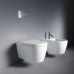 Duravit Me by Starck Унитаз 57х37см., подвесной, Rimless, с креплениями, Durafix, WonderGliss, цвет: белый. 25290900001