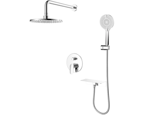 Душевой комплект Milardo Rora RORSB02M67 С ВНУТРЕННЕЙ ЧАСТЬЮ, хром