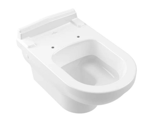 VilleroyBoch Hommage Унитаз 37х60х34.5см., подвесной, CeramicPlus, цвет: альпийский белый. 6661B0R1