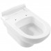 VilleroyBoch Hommage Унитаз 37х60х34.5см., подвесной, CeramicPlus, цвет: альпийский белый. 6661B0R1