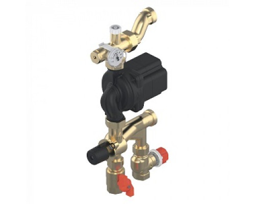 Насосно-смесительный узел TECEfloor ServoMix с ручным 3-ходовым смесителем