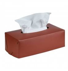 ADJ Салфетница Kleenex, 23x12xH7,5 см., цвет: бордо/коньяк. 0016.30/09
