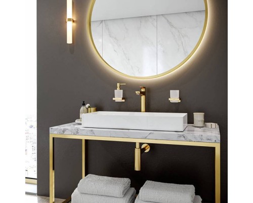 Hansgrohe AddStoris Диспенсер для жидкого мыла, цвет: полированное золото. 41745990 Hansgrohe AddStoris Диспенсер для жидкого мыла, цвет: полированное золото. 41745990