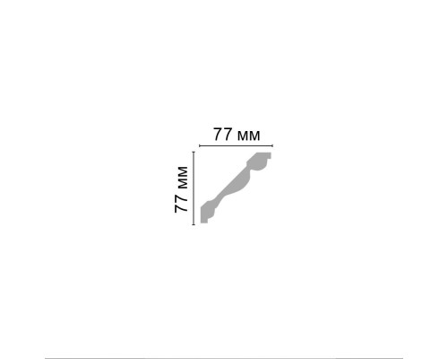 D154B/12 Плинтус ДМ(77*77*2000 мм)