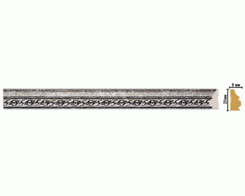 Молдинг DECOMASTER 103-44 (20*8*2400мм)