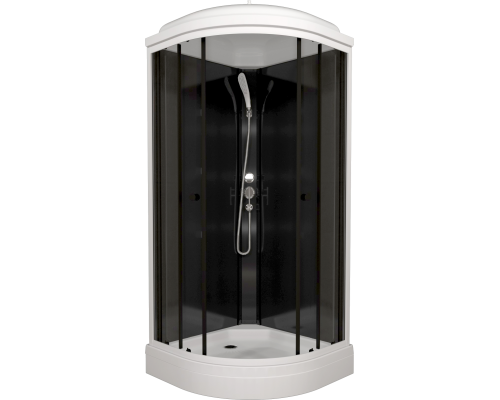 Душевая кабина ARAGUT BLACK Щ0000066415 88х88