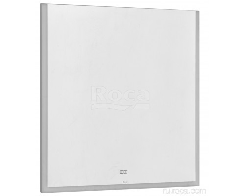 Roca 7.8123.6.300.0 Aneto Зеркало 800х850 мм, LED подсветка, сенсорный выключатель, Белый матовый 812363000