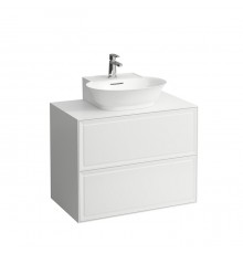 Laufen New Classic Тумба с раковиной, 77.5x45.5x60см, 2 ящиками, подвесная, цвет: белый глянцевый. 4.0601.4.085.631.1,  8.1685.2.000.104.1