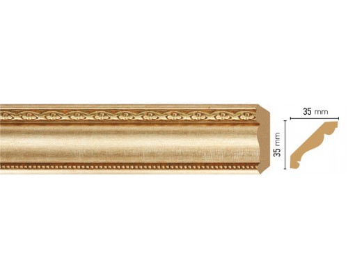 Плинтус потолочный DECOMASTER 155S-933 (35*35*2400мм) Плинтус потолочный DECOMASTER 155S-933 (35*35*2400мм)
