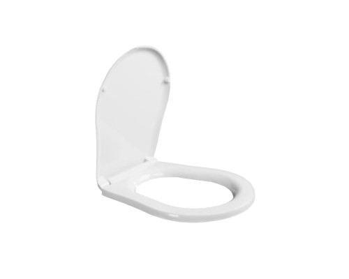 Kerasan Retro Сиденье для унитаза, микролифт, цвет: белый/бронза. 108601N