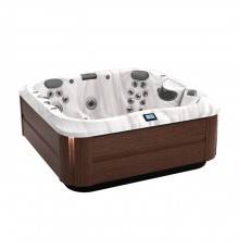 Jacuzzi SPA J335 Минибассейн 214х214х92см, стереосистема, акрил Porcelain, с крышкой, цвет: Modern Hardwood. 903002411,  ZP76ZD0EW4T