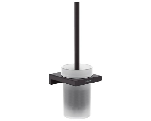 Hansgrohe AddStoris Набор для WC, настенный монтаж, цвет: черный матовый. 41752670 Hansgrohe AddStoris Набор для WC, настенный монтаж, цвет: черный матовый. 41752670