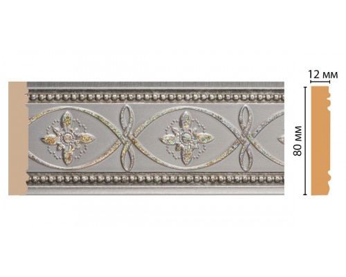 Молдинг DECOMASTER 150-55A ДМСП (80*12*2400 мм) Молдинг DECOMASTER 150-55A ДМСП (80*12*2400 мм)