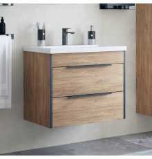 Тумба с раковиной Corozo Форест Z2 70 дуб канзас коричневый
