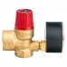 Клапан предохранительный мембранный Watts SVM 30 1/2 х3/4 PN3 бар с манометром. 10004648