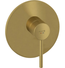Смеситель для душа Kludi Bozz 38655N076 С ВНУТРЕННЕЙ ЧАСТЬЮ 88011, брашированное золото