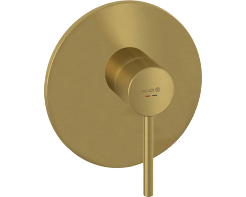 Смеситель для душа Kludi Bozz 38655N076 С ВНУТРЕННЕЙ ЧАСТЬЮ 88011, брашированное золото
