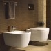 Duravit ME BY Starck Унитаз подвесной 57х37см., Rimless, включая крепление Durafix, цвет: белый матовый. 25290926001