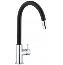 Kludi 46 851 8778 Bingo Star XS Смеситель для кухни 220 мм, выдвижной ∩ излив, 9 л/мин, черный матов 468518778