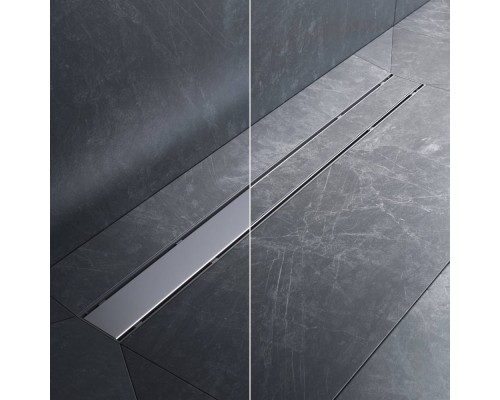 W02SC-U11-080-04SB Трап для душа линейный, универсальный затвор Tile, 80 см W02SC-U11-080-04SB Трап для душа линейный, универсальный затвор Tile, 80 см