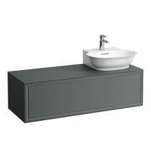 Laufen New Classic Тумба с раковиной, DX, 117.5х45.5х34.5см, 1 ящик, подвесная, цвет: серый. 4.0608.6.085.627.1,  8.1685.2.000.104.1
