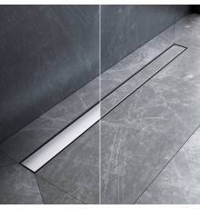 W01SC-U11-090-04SB Трап для душа линейный, универсальный затвор Tile, 90 см
