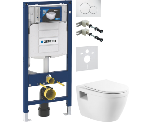 Комплект Унитаз подвесной BelBagno Loto BB070CHR/SC безободковый + Крепления Geberit Duofix 111.815.00.1 к стене + Шумоизоляция 156.050.00.1 + Инсталляция UP 320 111.300.00.5 + Кнопка Sigma 01 115.770.11.5 белая Комплект Унитаз подвесной BelBagno Loto BB070CHR/SC безободковый + Крепления Geberit Duofix 111.815.00.1 к стене + Шумоизоляция 156.050.00.1 + Инсталляция UP 320 111.300.00.5 + Кнопка Sigma 01 115.770.11.5 белая