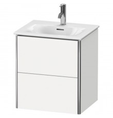 Duravit XSquare База подвесная 51x41.8x56см с раковиной, 2 яшика, цвет: глянцевый белый. XS432102222,  23445300001